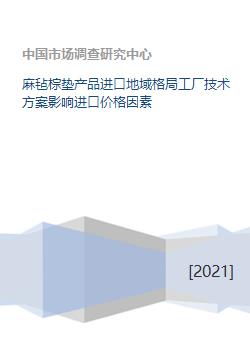 麻毡棕垫进口市场格局、技术方案与价格影响因素分析